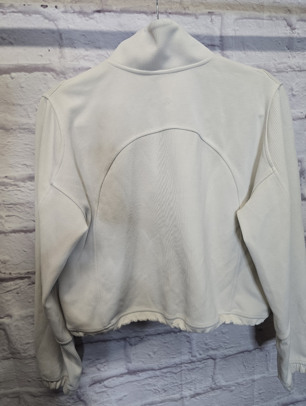 $118 Lululemon Brushed Softstreme Half Zip Pullover Size 6 - Picture 10 of 15
